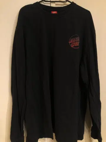 긴팔 셔츠 블랙 SANTACRUZ