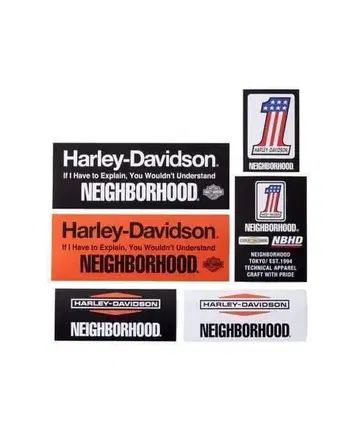 NEIGHBORHOOD x Harley-Davidson 스티커