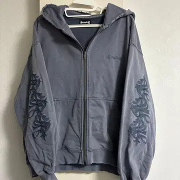 Supplier 서플라이어 지퍼 후드티 그레이 L 사이즈