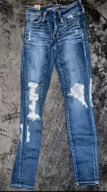 AMERICAN EAGLE 스키니 데님 라이트 블루