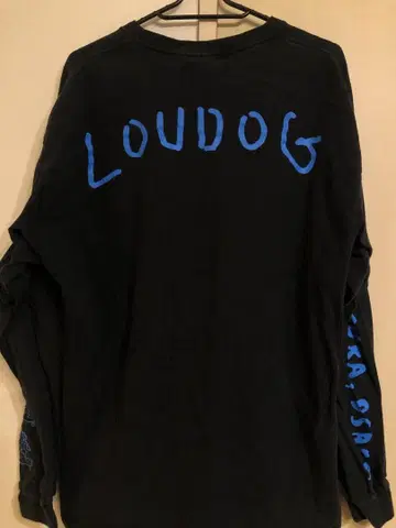 LOUDOG 긴팔 블랙 아메무라 디자인