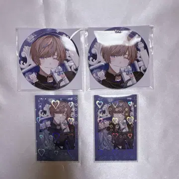 세이블 니지산지 EN 생일 굿즈 2025 캔뱃지 폴라로이드