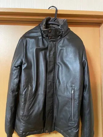 UNITED ARROWS 가죽 자켓 브라운