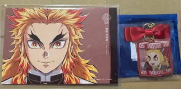 렌고쿠 쿄쥬로 기둥전 캔버스 카드 크리스마스 오너먼트 참