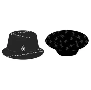 진천지개벽집단 지그재그 버킷햇 모자