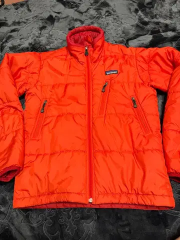 Patagonia 다운 자켓 오렌지