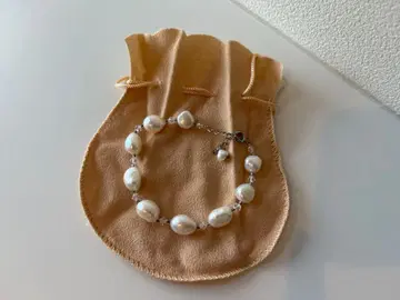 담수 진주 비즈 팔찌