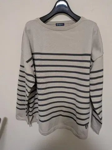 미사용 Ray BEAMS [ORCIVAL] 보더 니트