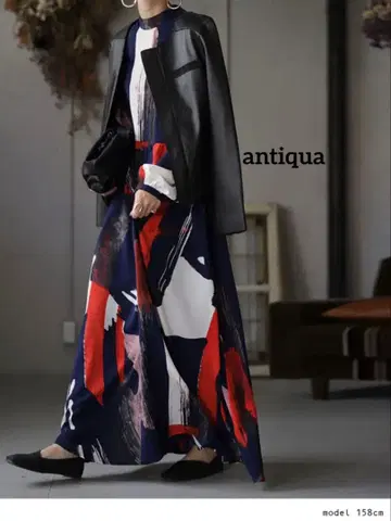 antiqua 긴팔 원피스