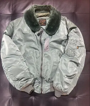 ALPHA B-15D 50년대 복각 플라이트 자켓 USA제 M