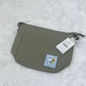 스누피 백 시리즈 기간 한정 판매 스누피 백 카키