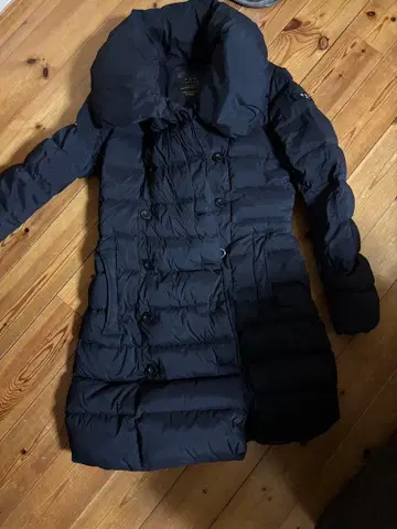 TATRAS 블랙 롱 다운 자켓