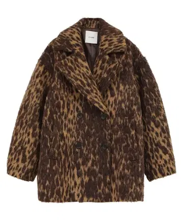 CLANE 클라네 오버 라인 더블 코트