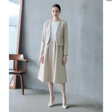 niana 노카라 자켓&원피스 셋업 세레모니 펄