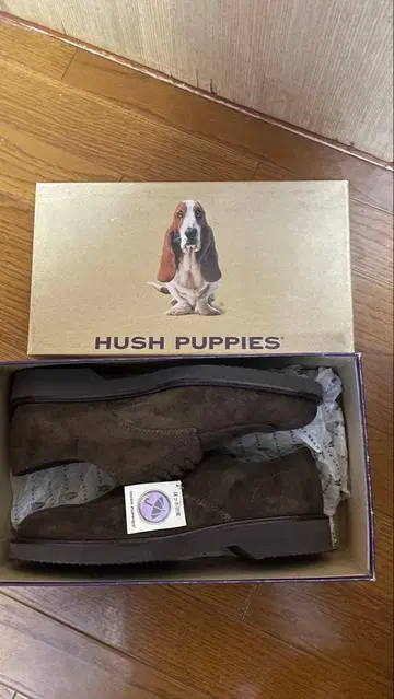 HUSH PUPPIES 브라운 드레스 슈즈