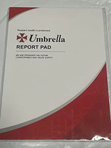 바이오하자드 엄브렐라사 노트