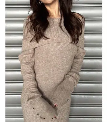 EGOIST 롱 니트 원피스