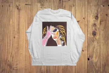 차카 캠프 프린트 롱T 3XL 사이즈