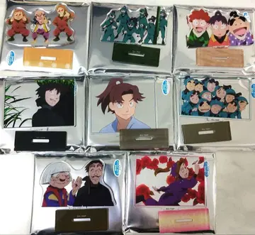 닌타마 란타로 애니메이션 장면 아크릴 스탠드 컬렉션 8종 세트