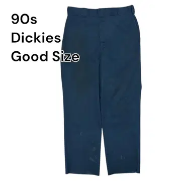 90s Dickies 워크 팬츠 네이비 Good Size vintage