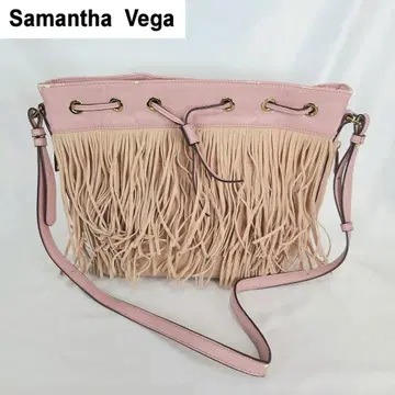 [사만사베가] 숄더백 프린지 페미닌 캐주얼 심플