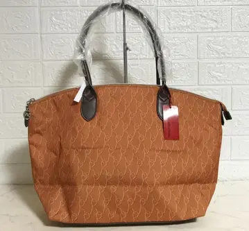 no38513 미사용 로베르타 디 카메리노 나일론 토트 백