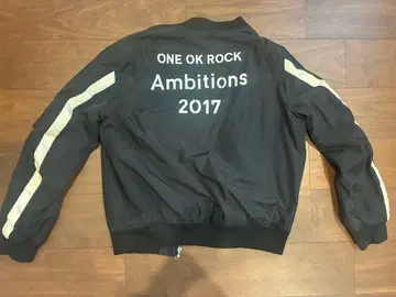 레어 ONE OK ROCK Ambitions 2017 MA-1 L 사이즈