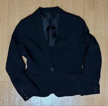 블랙 자켓 타이트 스커트 스트레이트 팬츠 세트