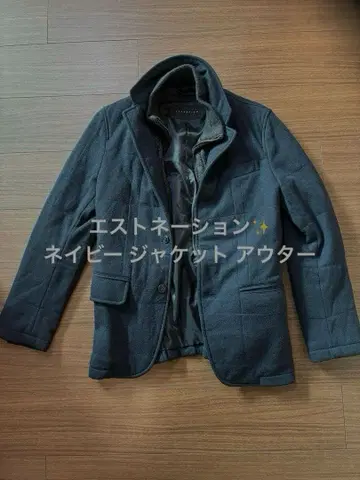 가격 인하 에스트네이션 네이비 자켓 아우터