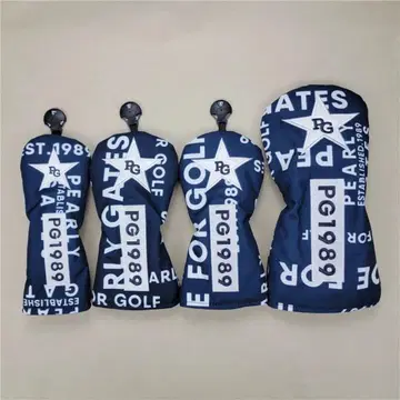 PG 골프헤드커버 4개 세트 네이비 (1.3.5.ut)