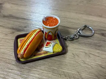 맥도날드 미니어처 키링