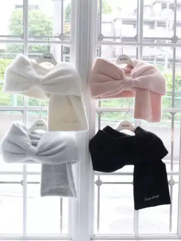 NICE CLAUP 리본 머플러