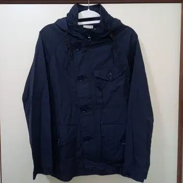 WORKERS 네이비 벤타일 러프 후드티 사이즈 No. 1 M