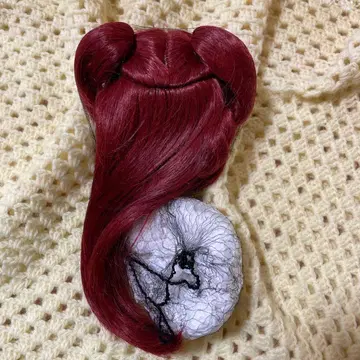 MDD 가발 적갈색 계열