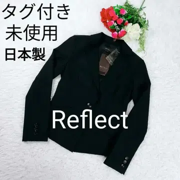 [ 새상품 택 포함 ] 정가 34650 리플렉트 테일러드 자켓 블랙