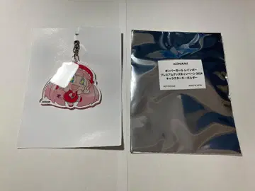 봄버걸 굿즈 캠페인 2024 키링 모모코