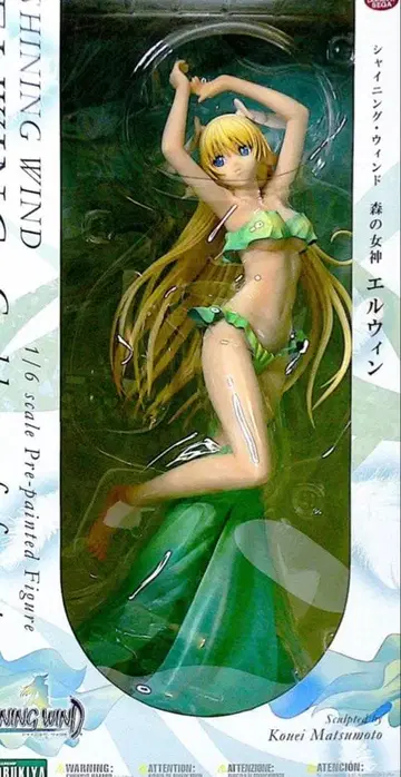 코토부키야 SHINING WIND 엘윈 & 제크티 1/6 피규어 2세트