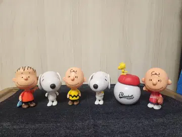 스누피 조립식 캡슐 토이