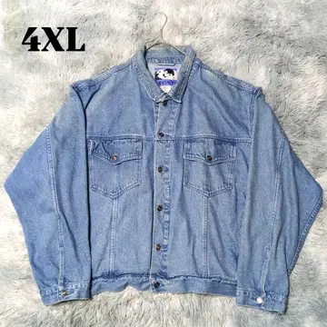 [TODAYS NEWS] 데님 자켓 4XL 빅 사이즈 90s