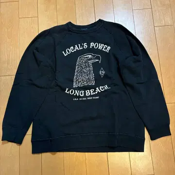 굿온 good on 래글런 맨투맨 구제 의류