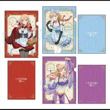 그 비스크돌은 사랑을 한다 키타가와 마린 A4 클리어 파일 3장 세트