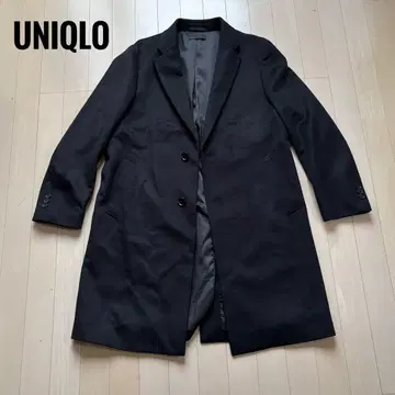 UNIQLO 울 캐시미어 혼방 체스터 코트 사이즈 M