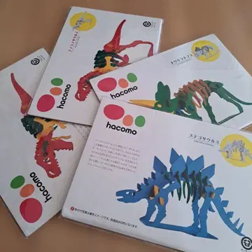 hacomo 공룡 모형 4체 세트