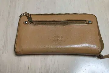 Dakota 가죽 장지갑 베이지