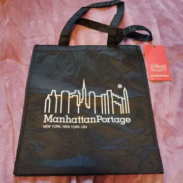 [ 새상품 미사용 ] Manhattan Portage 블랙 토트백