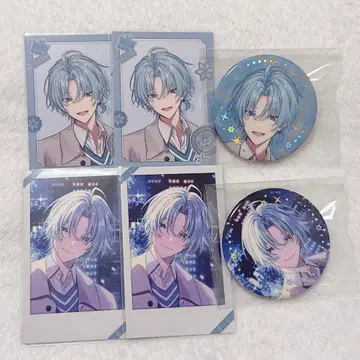 니지산지 윈터 데이트 나기사 트라웃 폴라로이드 캔뱃지