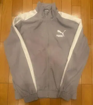 PUMA 그레이 집업 자켓 S