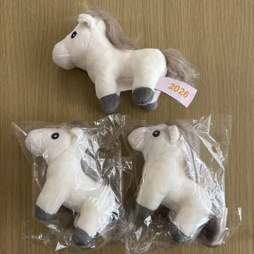 DCM 경자년 말 봉제 인형 3개