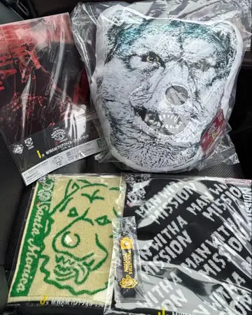 제일복권 MAN WITH A MISSION E상 페이스 쿠션 5종 세트