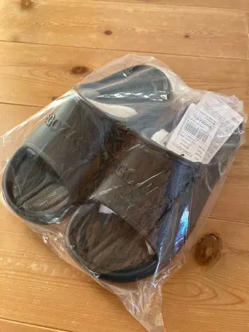 에고자루 블랙 샌들 EZAC-S2310 25.0cm